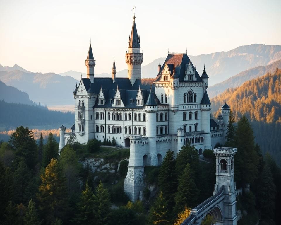 Architektur von Schloss Neuschwanstein