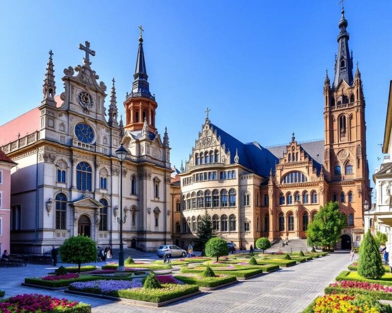 Barocke Kirchen in Wrocław, Polen