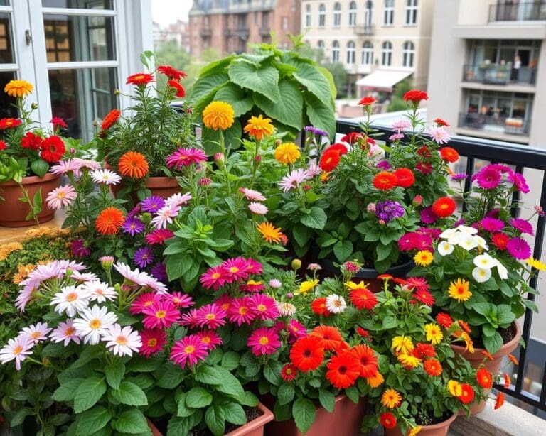 Blühkalender für Balkone: Diese Pflanzen blühen das ganze Jahr