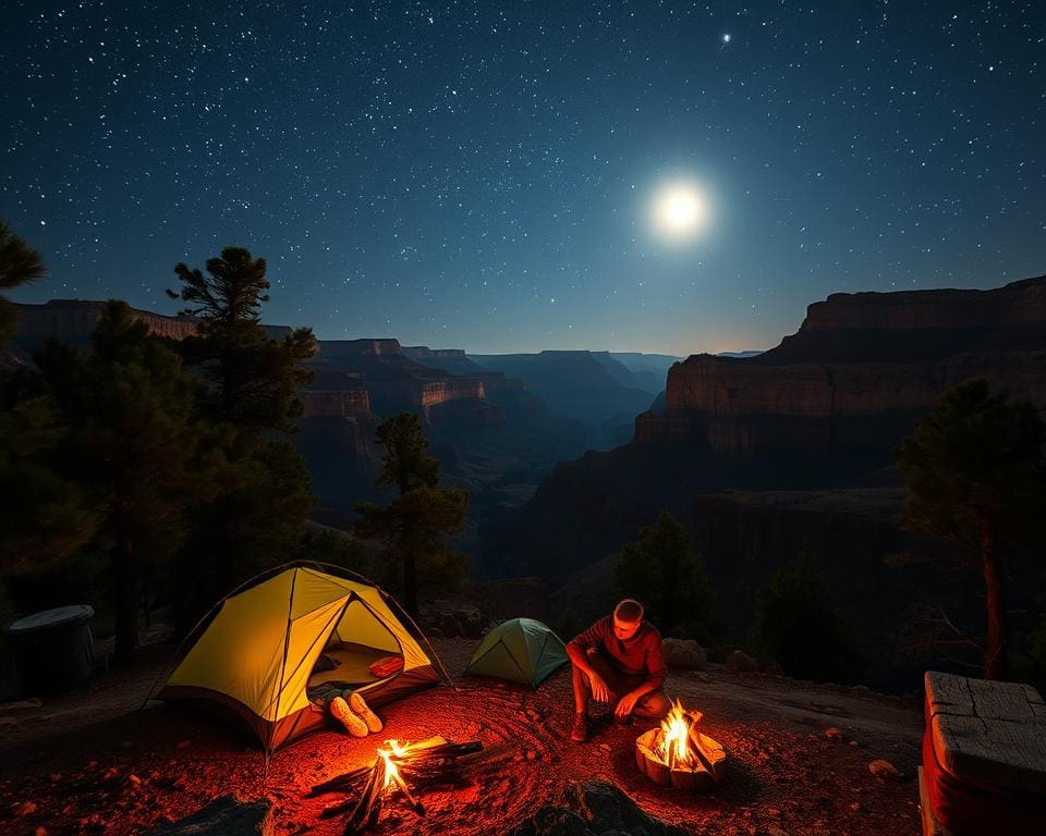 Camping im Grand Canyon