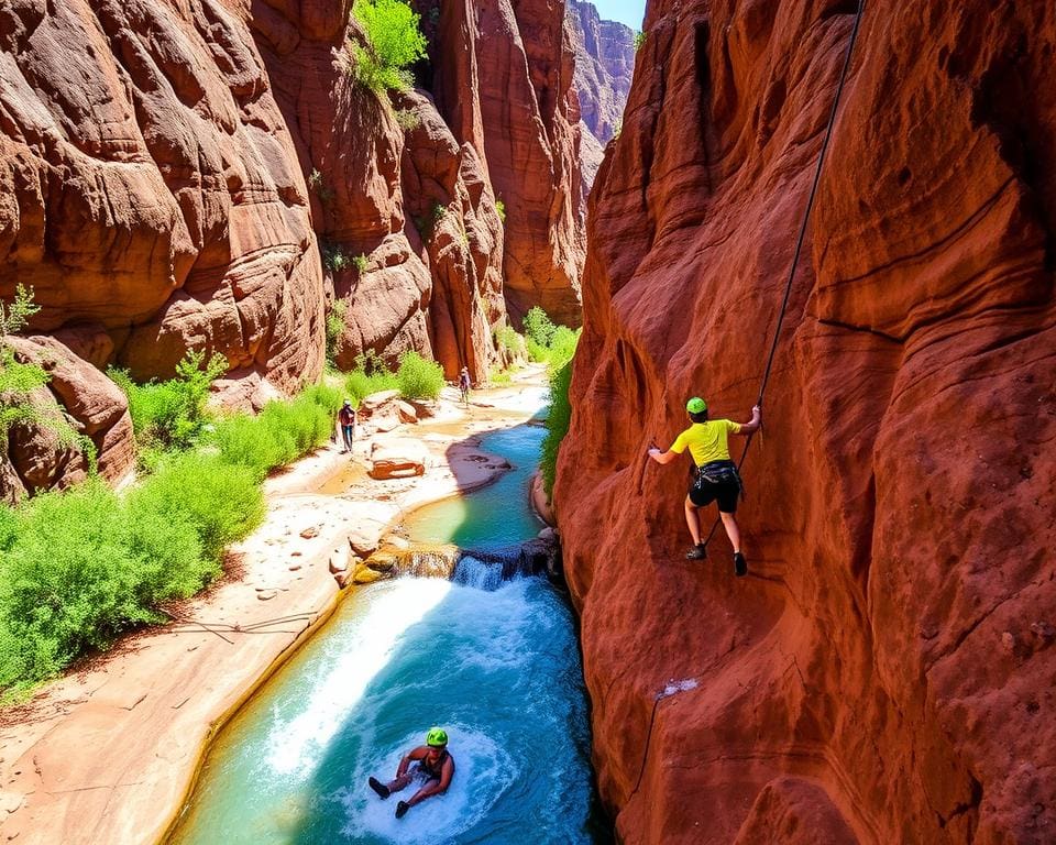 Canyoning Abenteuer im Zion Nationalpark