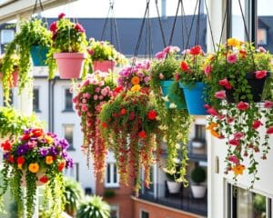 DIY-Blumenampeln: Hängende Gärten für Balkone und Terrassen