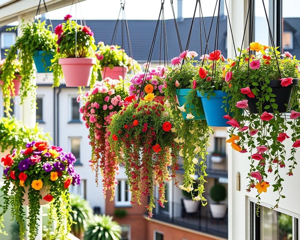 DIY-Blumenampeln: Hängende Gärten für Balkone und Terrassen