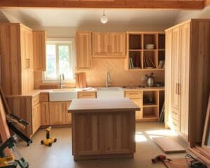 DIY-Küchenmöbel: Schränke, Inseln und Regale selbst bauen