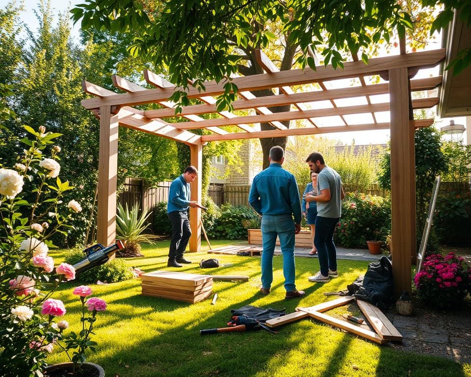 DIY-Pergola selber bauen