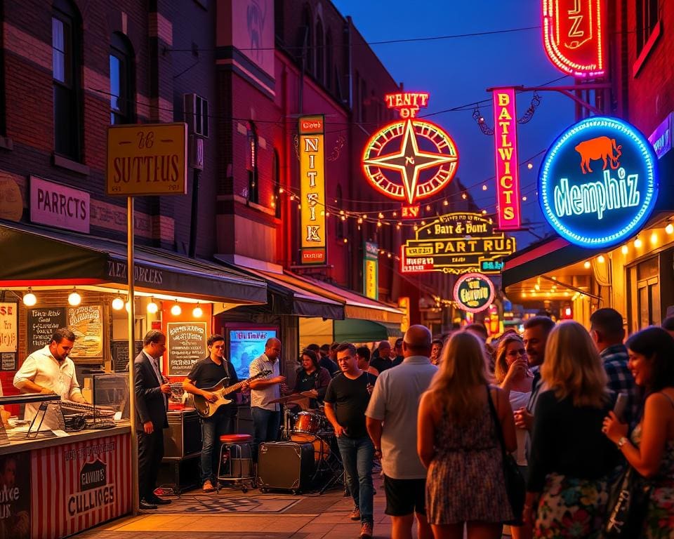 Einflüsse der Musikszene auf die Kulinarik in Memphis