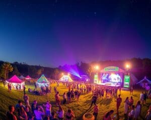 Elektronische Festivals im Grünen