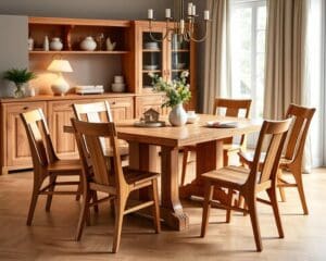 Esszimmermöbel aus Holz: Robust und stilvoll zugleich
