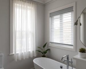 Fensterdekoration: Lichtspiele und Sichtschutz im Bad