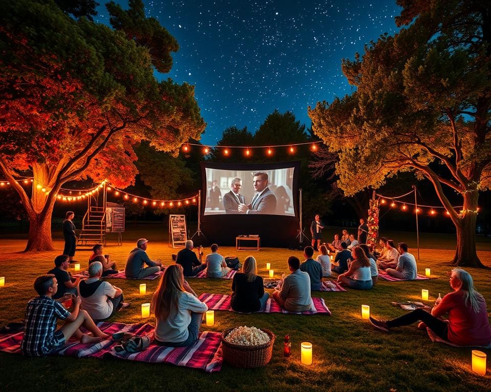 Filmvorführungen im Open-Air