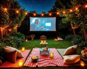 Freiluftkino im Garten: So gestalten Sie Filmnächte unter Sternen