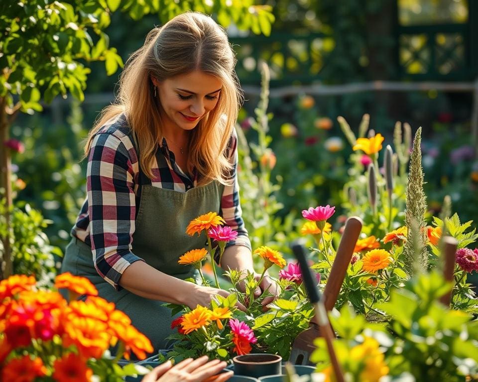 Gartenarbeit als Therapieform
