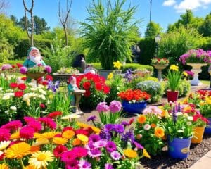 Gartenprojekte im Frühling: Blumenbeete und Dekoelemente