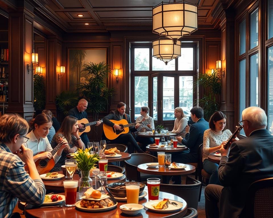 Genussvolles Ambiente für musikalische Unterhaltung