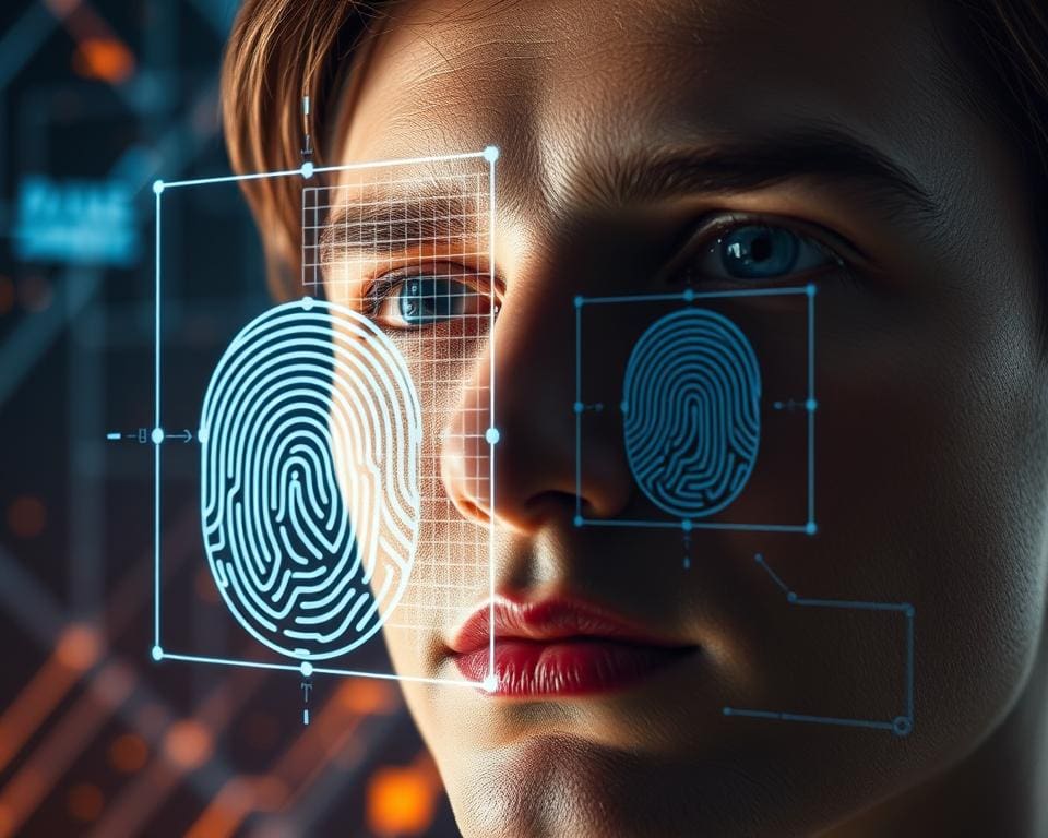 Gesichtserkennung und Fingerabdruck als biometrische Technologien