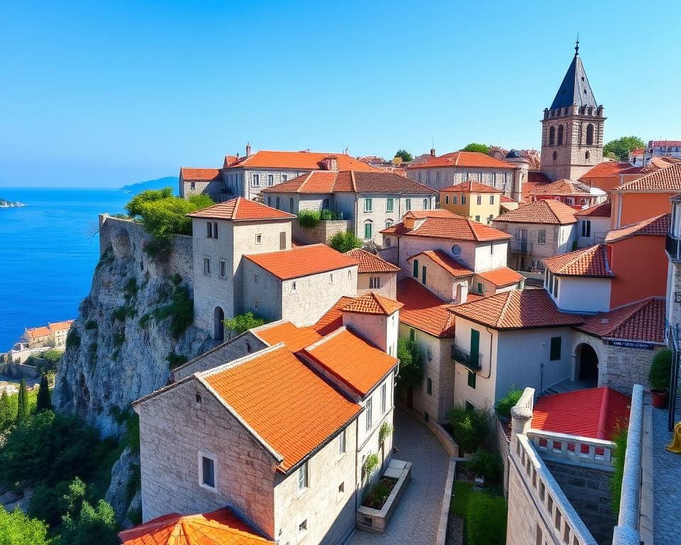 Historische Altstadt in Dubrovnik, Kroatien