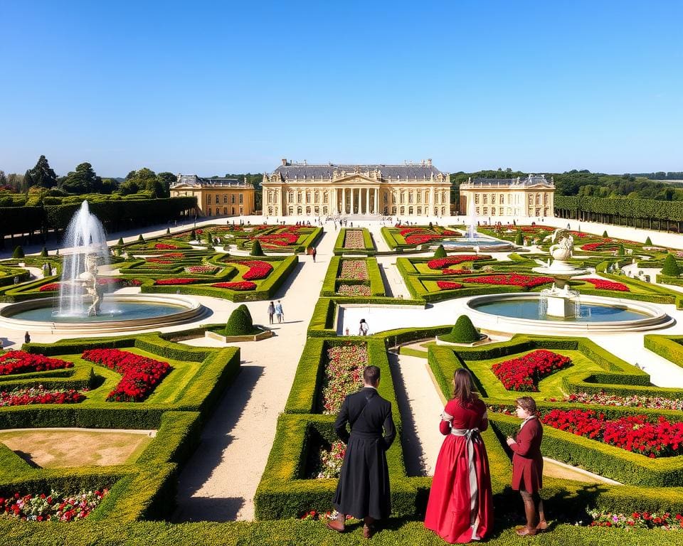 Historische Gärten in Versailles, Frankreich