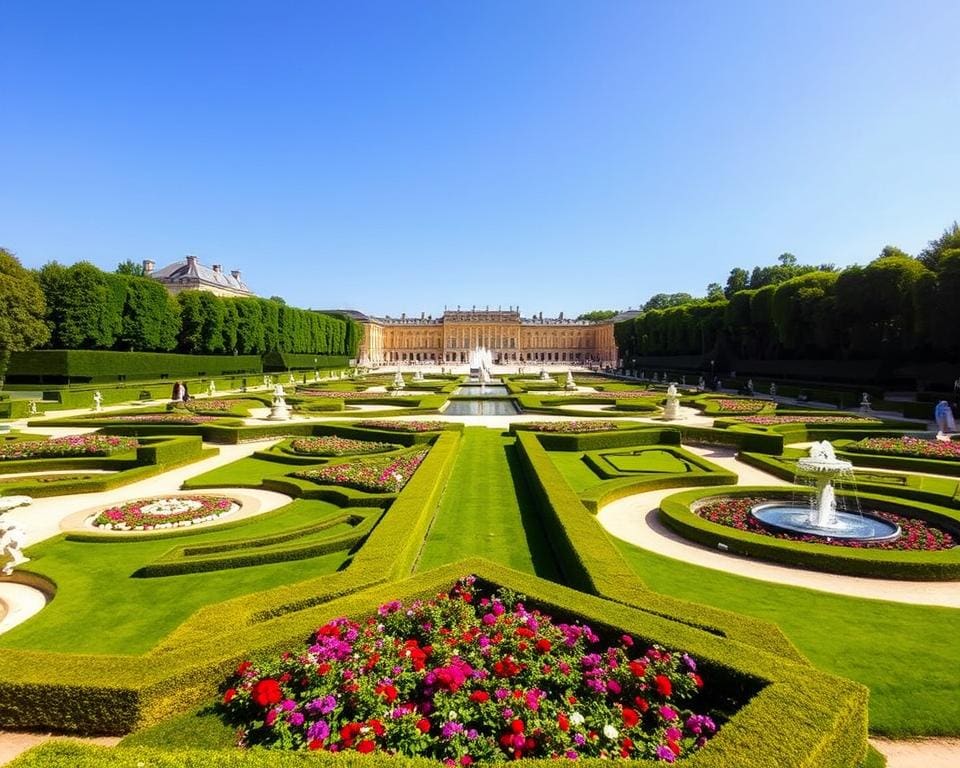 Historische Gärten in Versailles, Frankreich