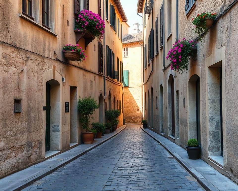 Historische Gassen in Avignon