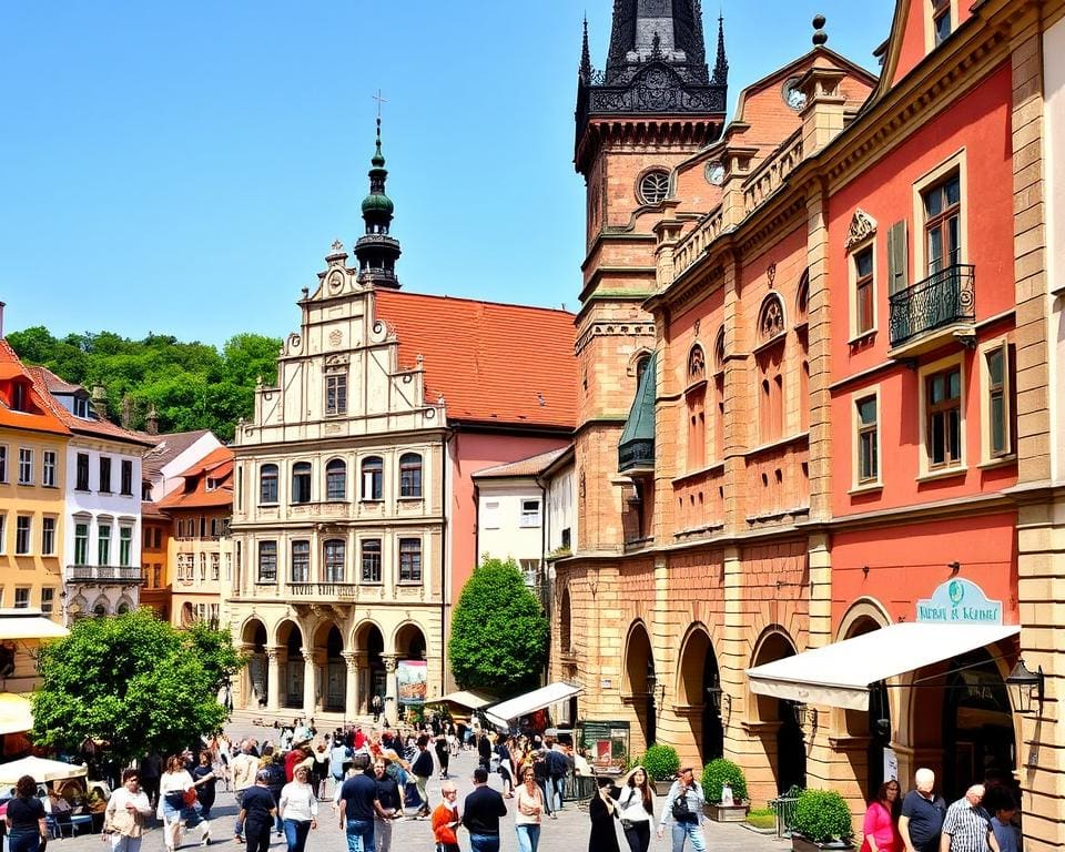 Historische Plätze in Krakau, Polen