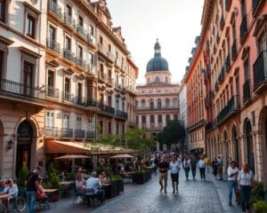 Historische Plätze in Madrid, Spanien