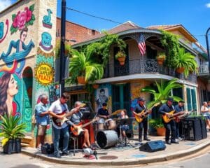 Jazz und Kunst in New Orleans, Louisiana