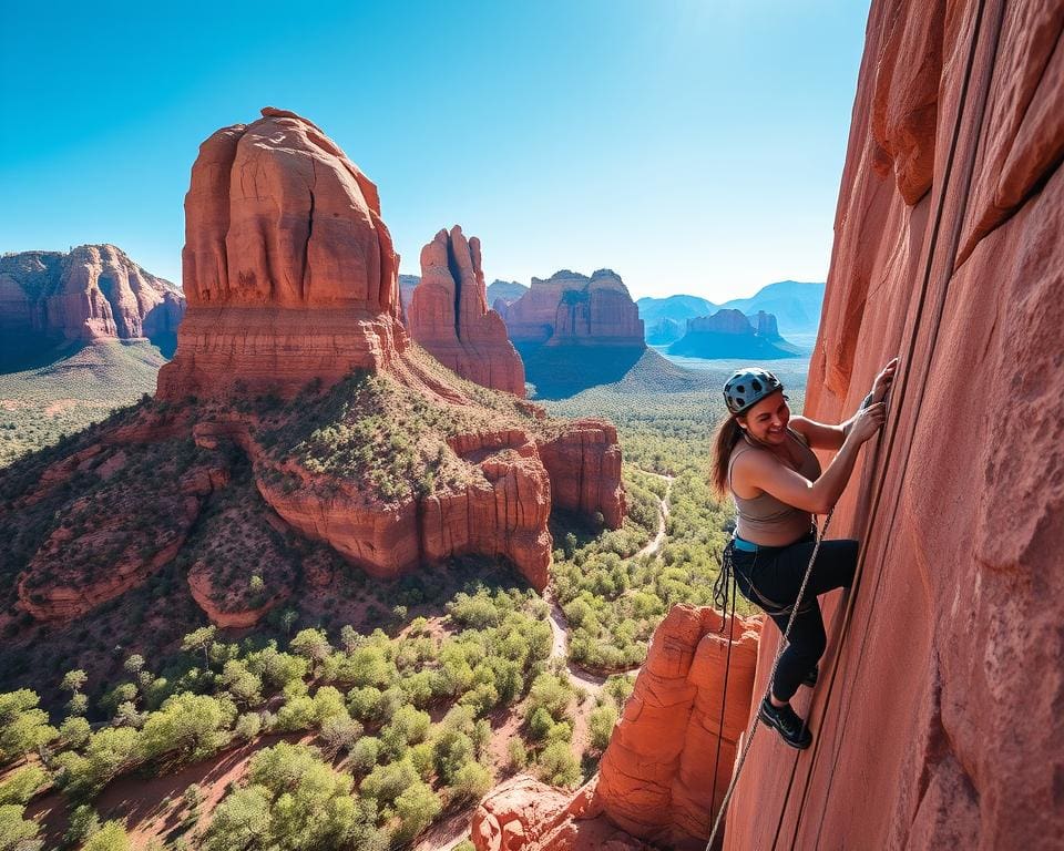 Klettern im Zion Nationalpark