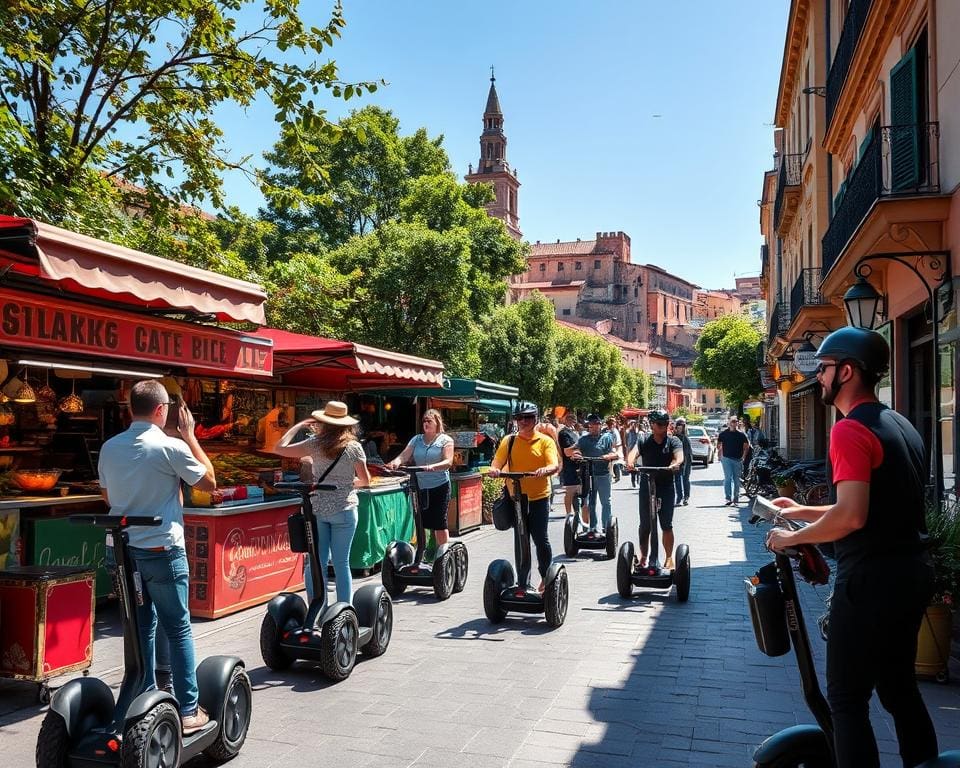 Kulinarische Touren mit dem Segway