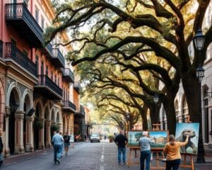 Kunst und Geschichte in Savannah, Georgia