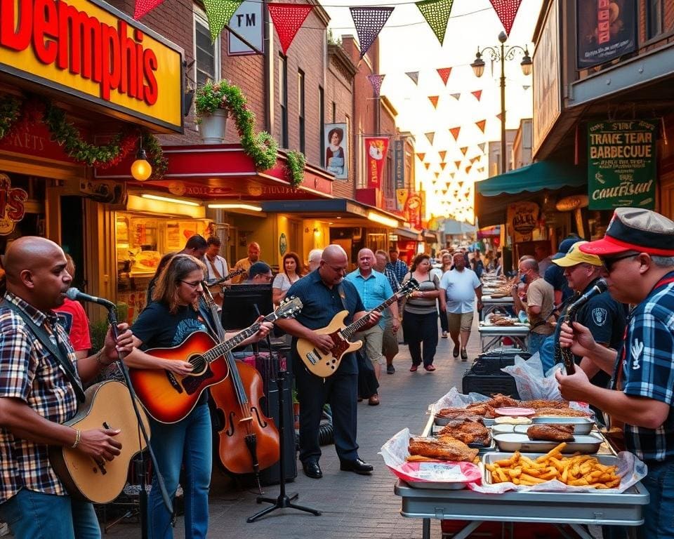 Musik und Kulinarik in Memphis, Tennessee