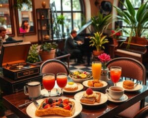 Musikbrunch in stilvollen Cafés