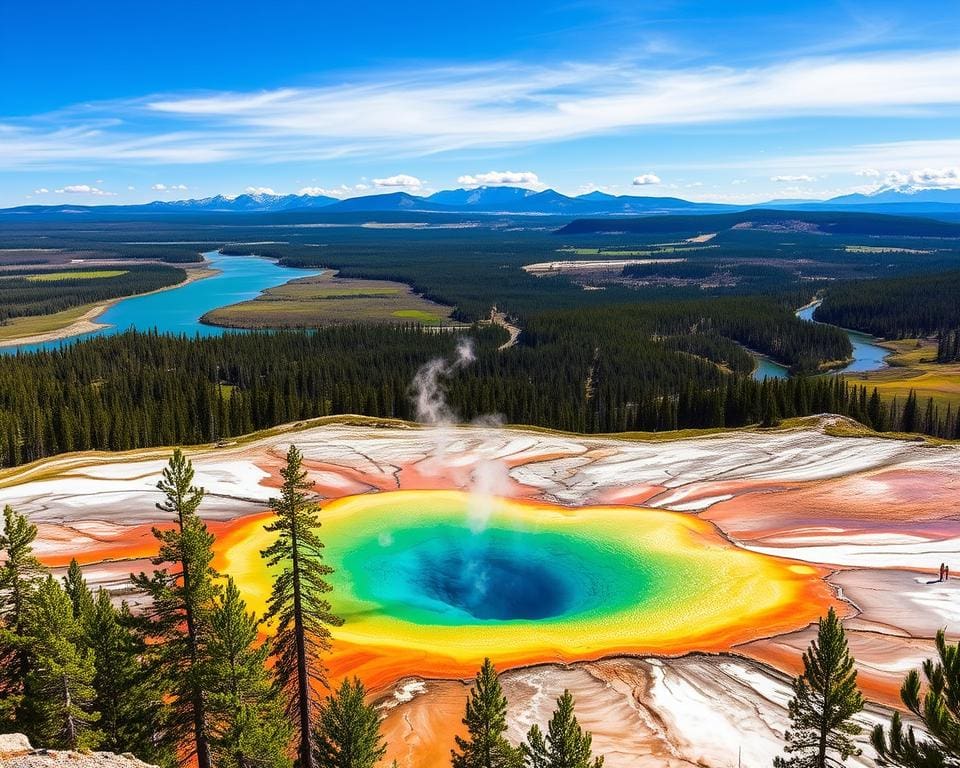 Naturwunder im Yellowstone-Nationalpark, USA