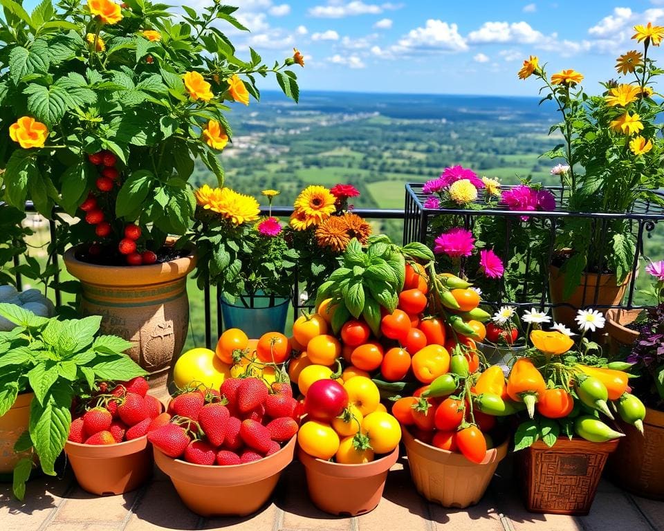 Obstsorten für Kübel