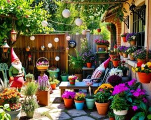 Outdoor-Dekoration: Garten kreativ gestalten
