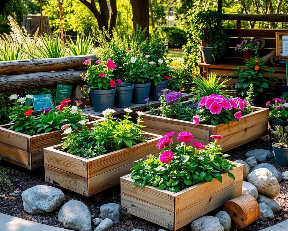 Pflanzkästen aus Holz: So bauen Sie rustikale Gartenakzente