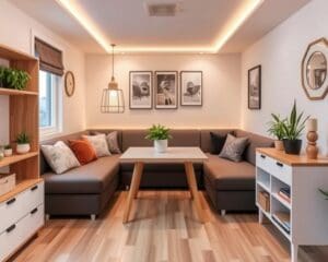 Platzsparende Möbel für kleine Wohnräume