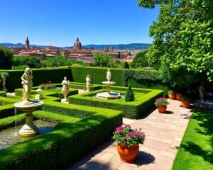 Renaissance-Gärten in Florenz, Italien