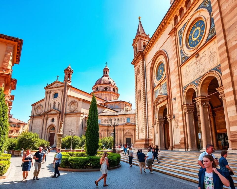 Romanische Kirchen in Ravenna, Italien