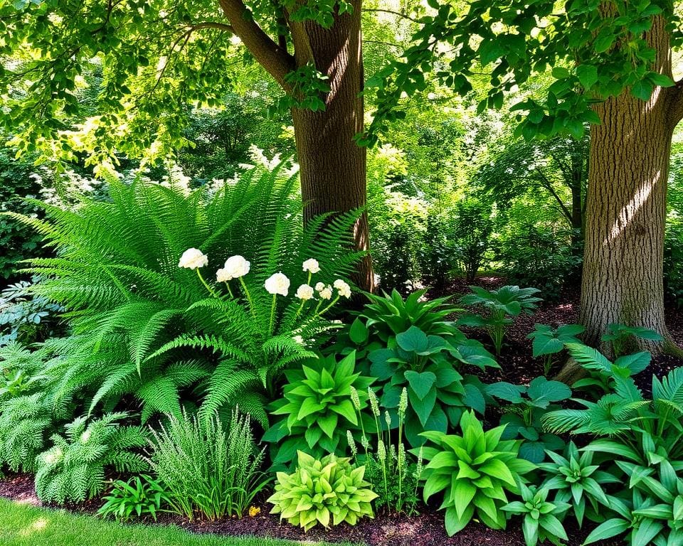 Schattige Gartenecken: Die besten Pflanzen für wenig Licht