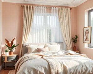 Schlafzimmer neu gestalten: Farben, Textilien und Licht