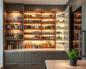 Stauraumwunder in der Küche: Regale und Schränke clever nutzen