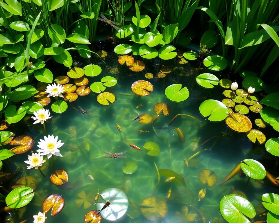 Teichpflanzen für klares Wasser