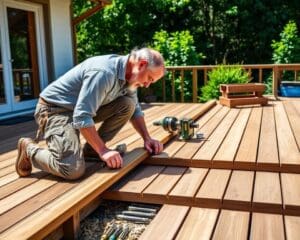 Terrassendielen verlegen: Schritt-für-Schritt-Anleitung