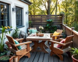 Terrassenmöbel selbst gestalten: Kreative Ideen aus Holz