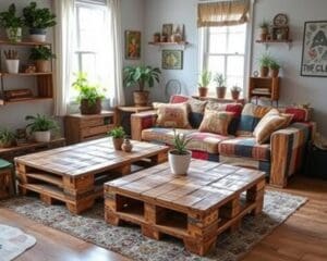 Upcycling von Möbeln: Kreative Projekte für das Wohnzimmer