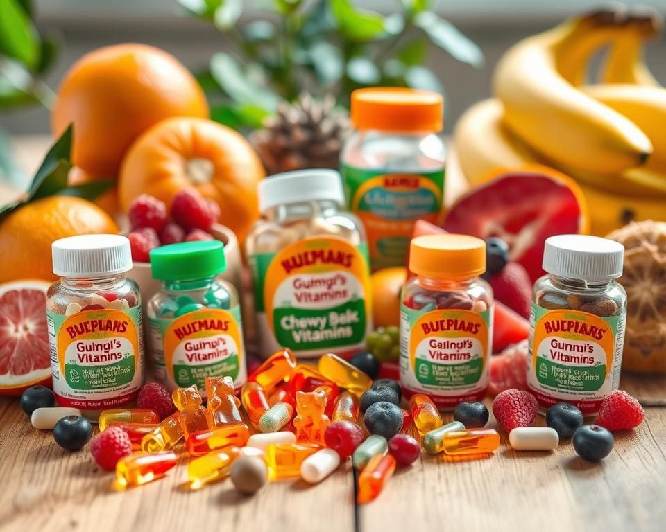 Vitamine empfohlen für Kinder