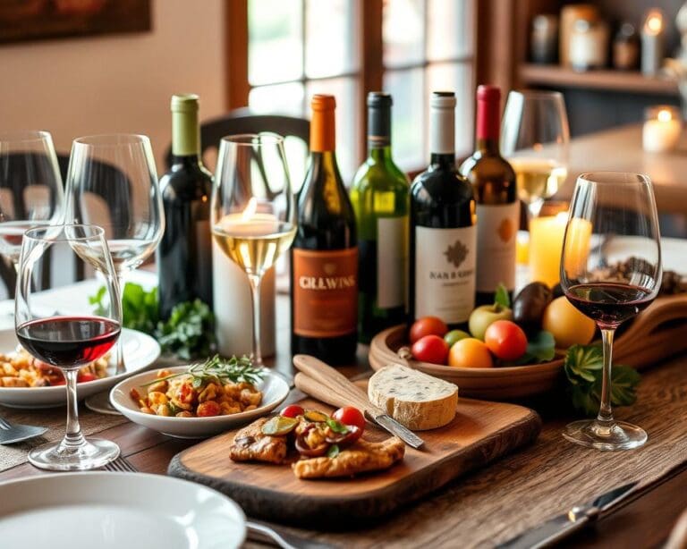 Wein und Speisen: Perfekte Paarungen für Genießer