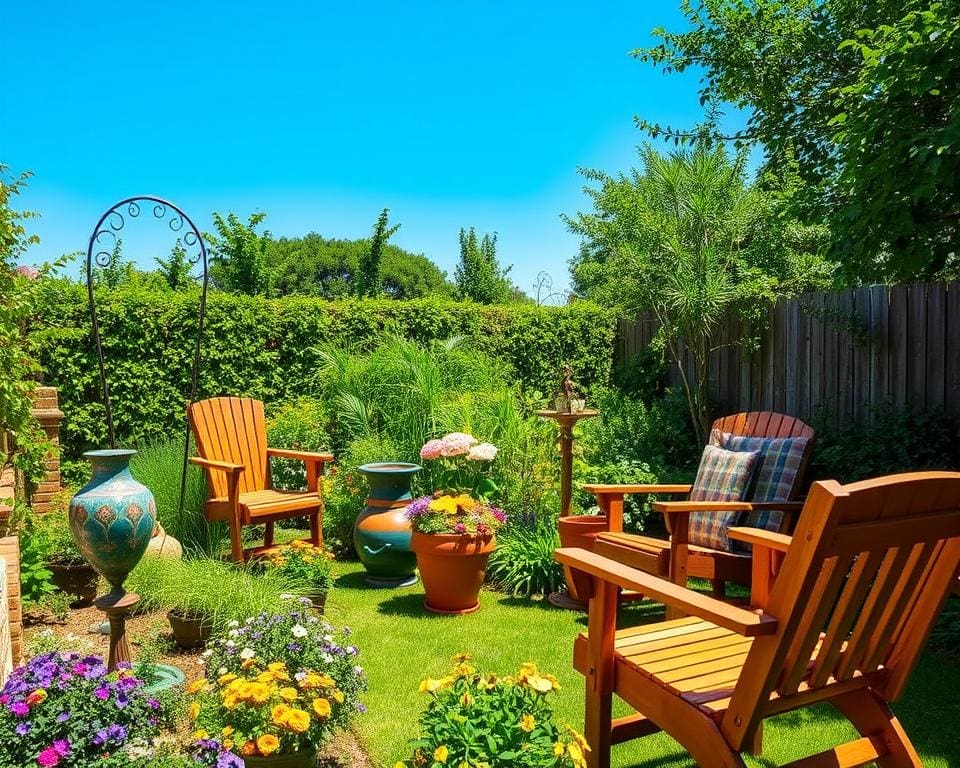 Wetterfeste Gartendekoration: Schöne und langlebige Akzente