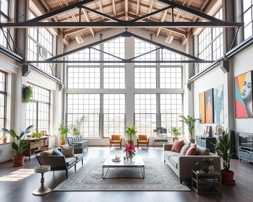 Wohnen im Loft-Stil: Offene Räume kreativ gestalten