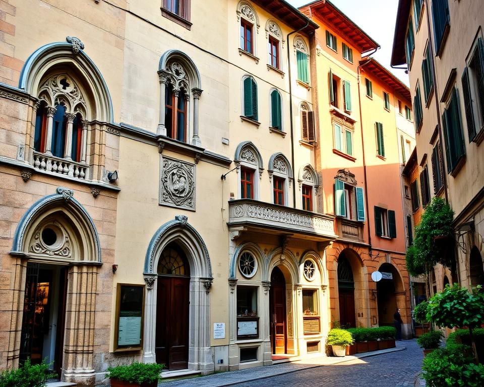 historische Gebäude in Lucca